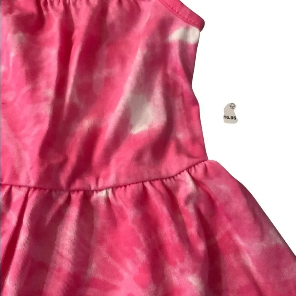 The Children's Place Pink Tiered‎ Ruffled Sundress - Picture 3 of 5